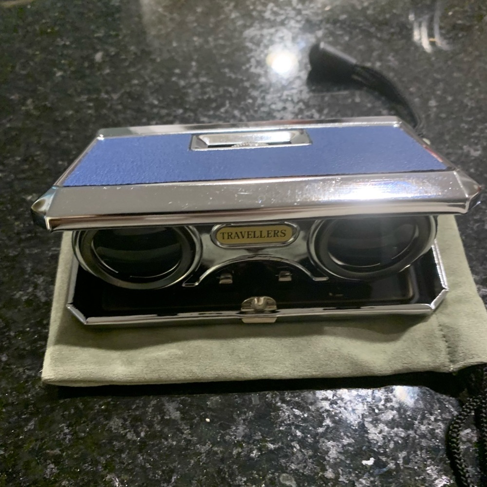 Vintage Travellers Folding Oprah Binoculars